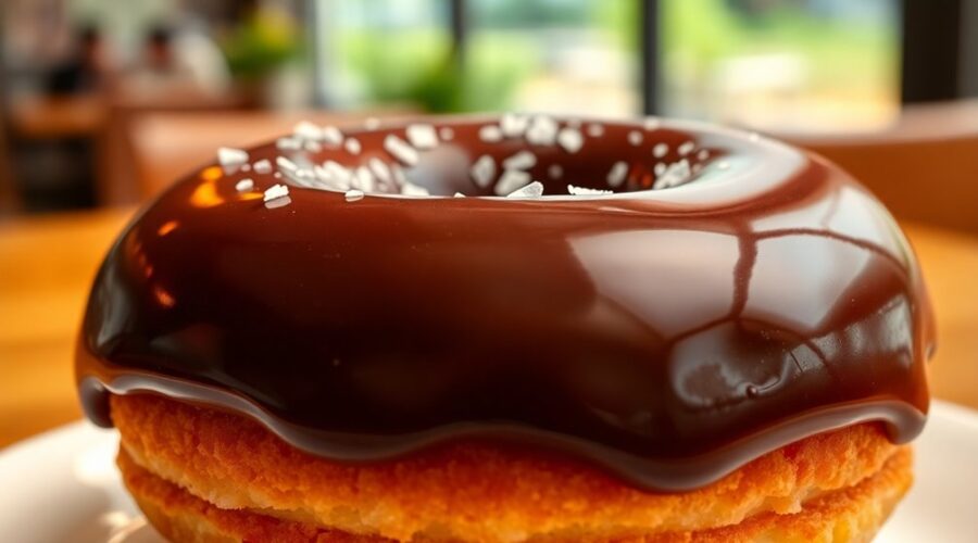 perfect chocolate donut glaze