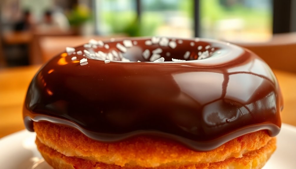 perfect chocolate donut glaze