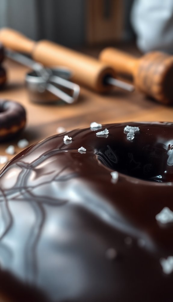 perfect chocolate glaze consistency