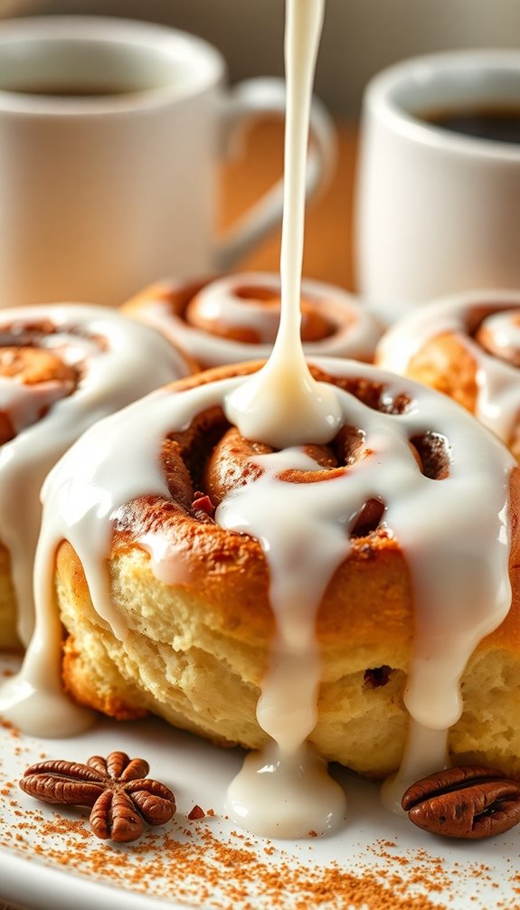 perfect cinnamon roll icing