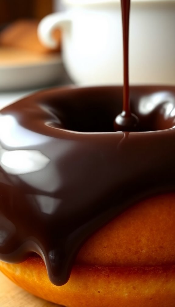 perfect glaze consistency achieved