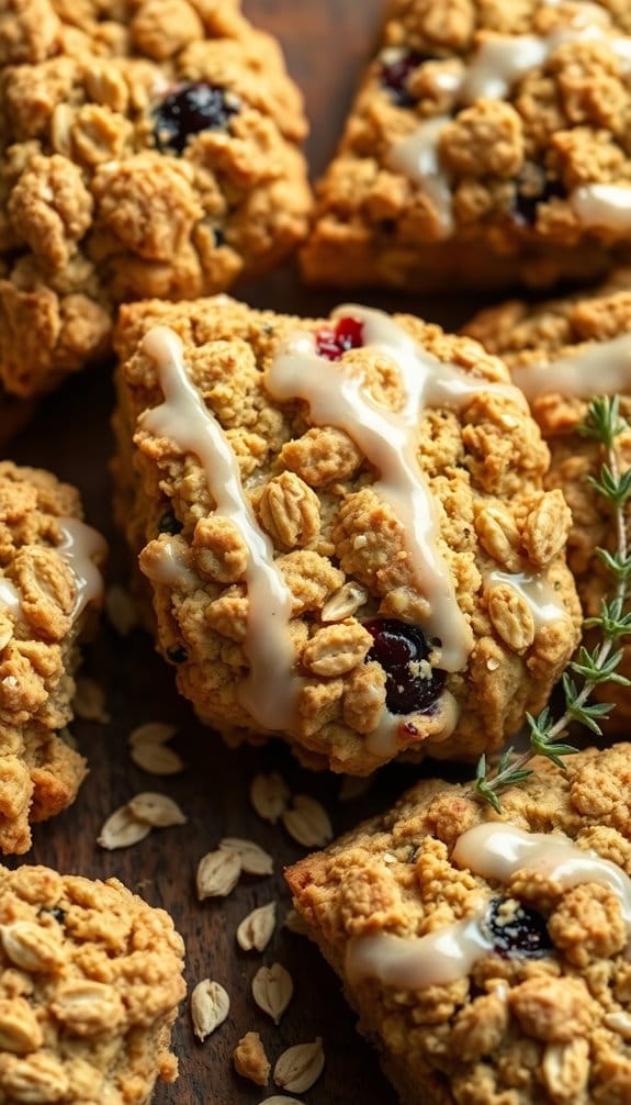 perfect oatmeal scone ingredients