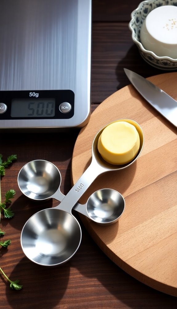 precision tools for butter