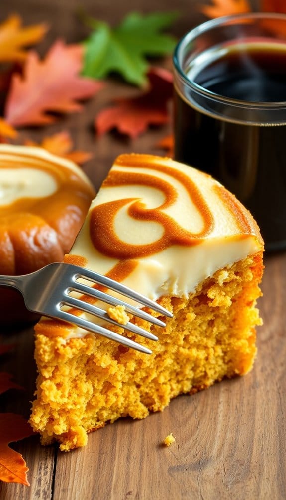 pumpkin cream cheese coffee cake