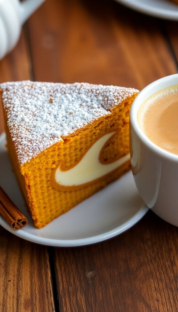 pumpkin cream cheese coffee cake