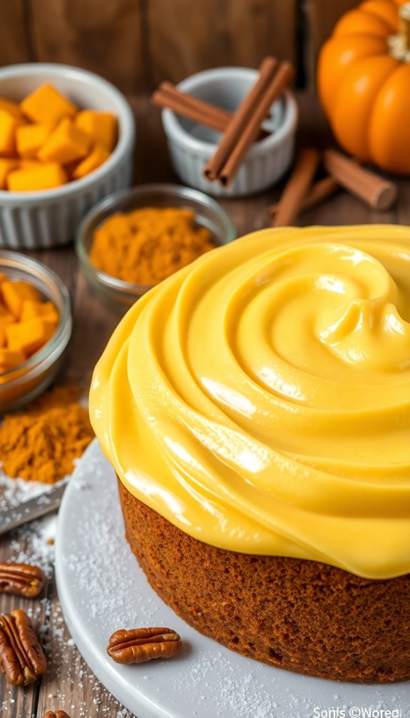 pumpkin frosting essential ingredients