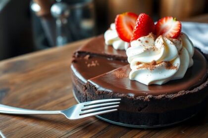 quick chocolate mousse dessert