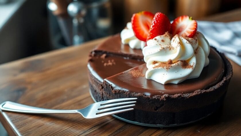 quick chocolate mousse dessert