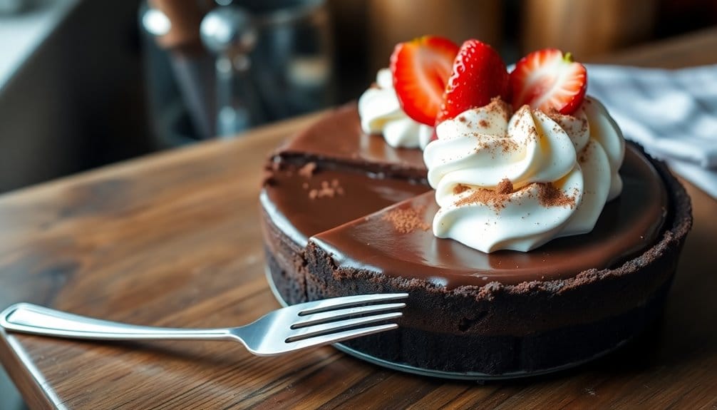 quick chocolate mousse dessert