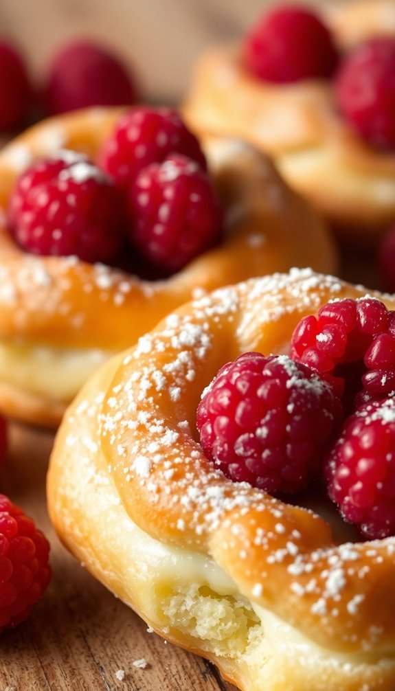 raspberry pastry key ingredients
