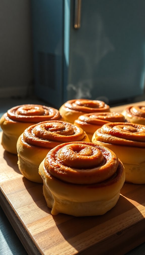 refrigeration alters cinnamon roll quality