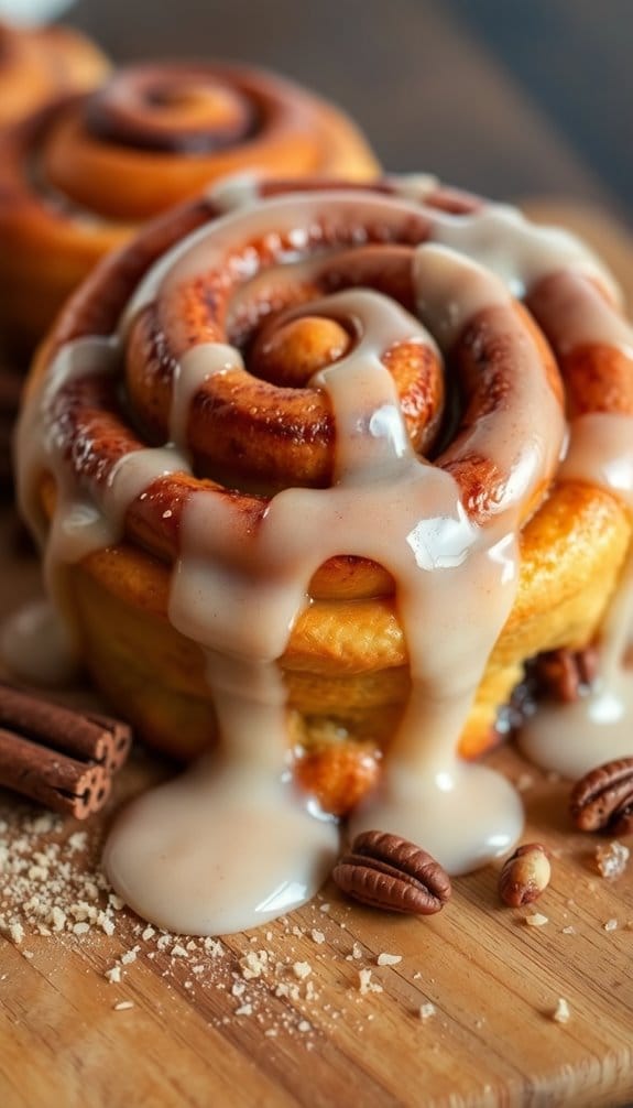 rustic maple butter icing