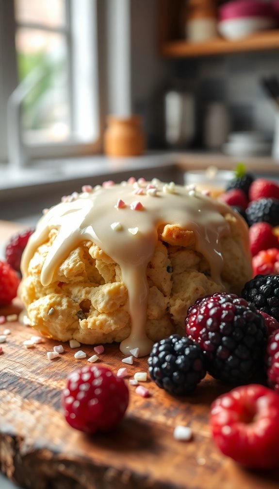 simple sweet vanilla icing