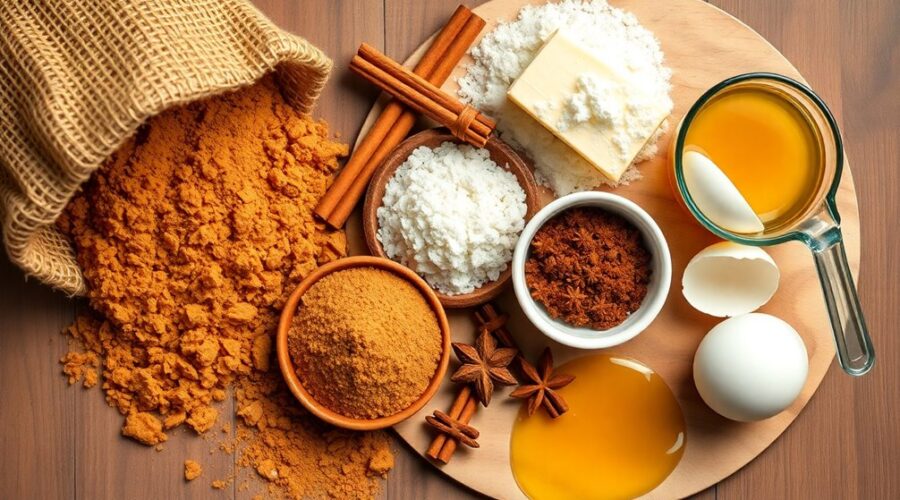 spiced gingerbread no molasses