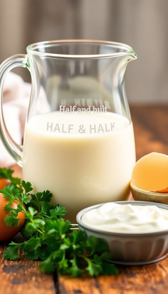 substitutes for half and half