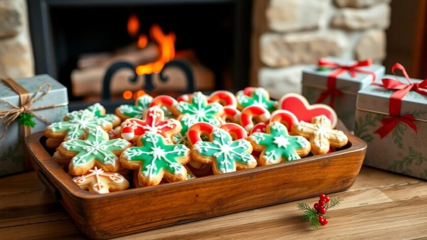 travel friendly christmas cookies