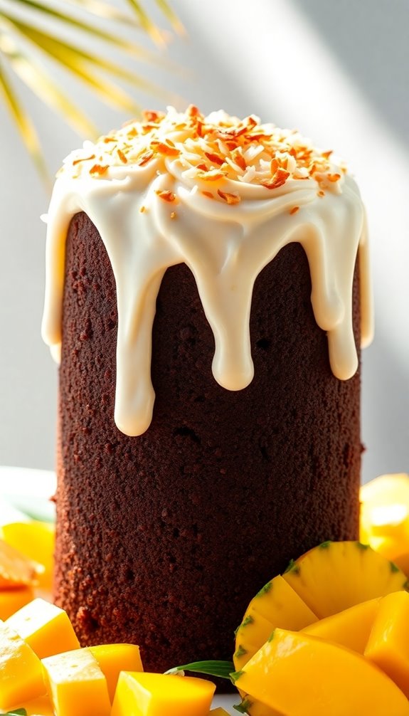 tropical chocolate cake ingredients
