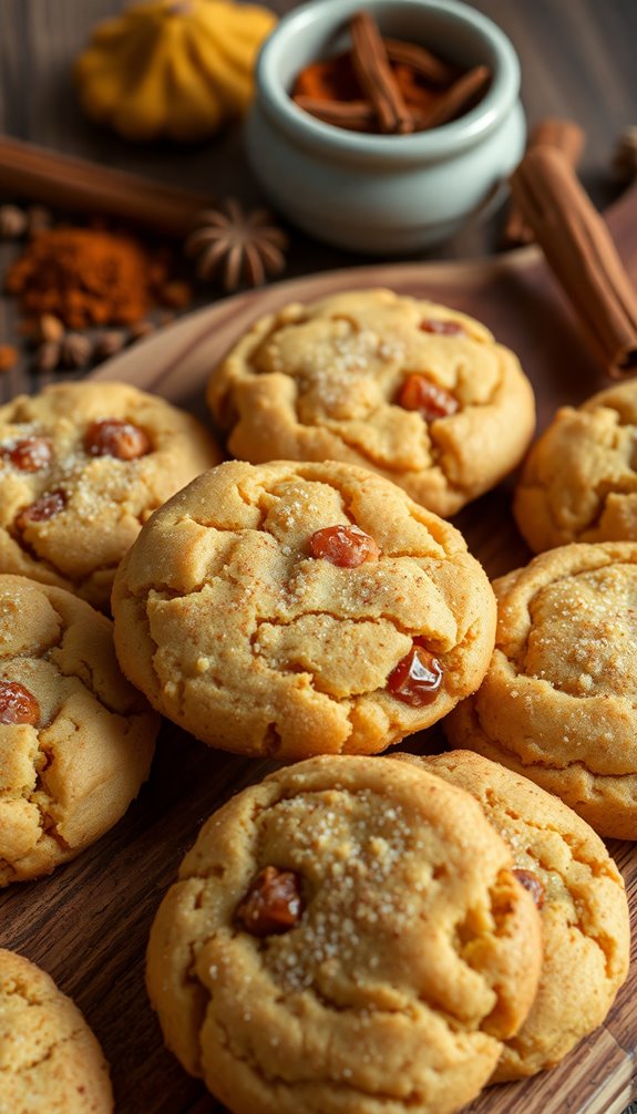 warm spices for cozy cookies